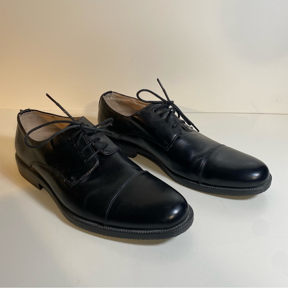 Classic Black Men's Dress Shoes